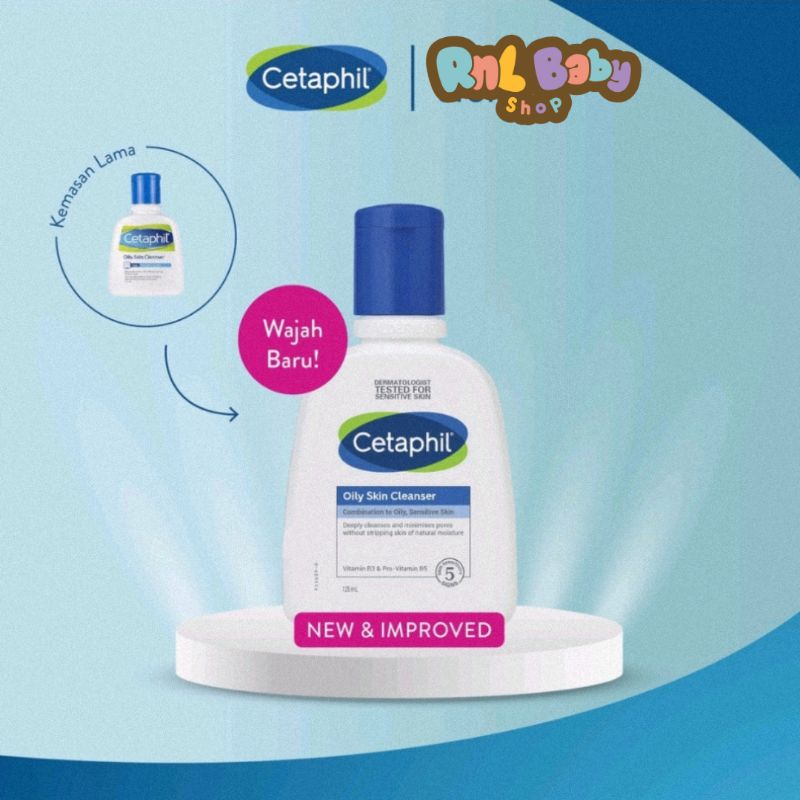 Cetaphil Oily Skin Cleanser 125 ml - Pembersih Muka Untuk Kulit Berminyak