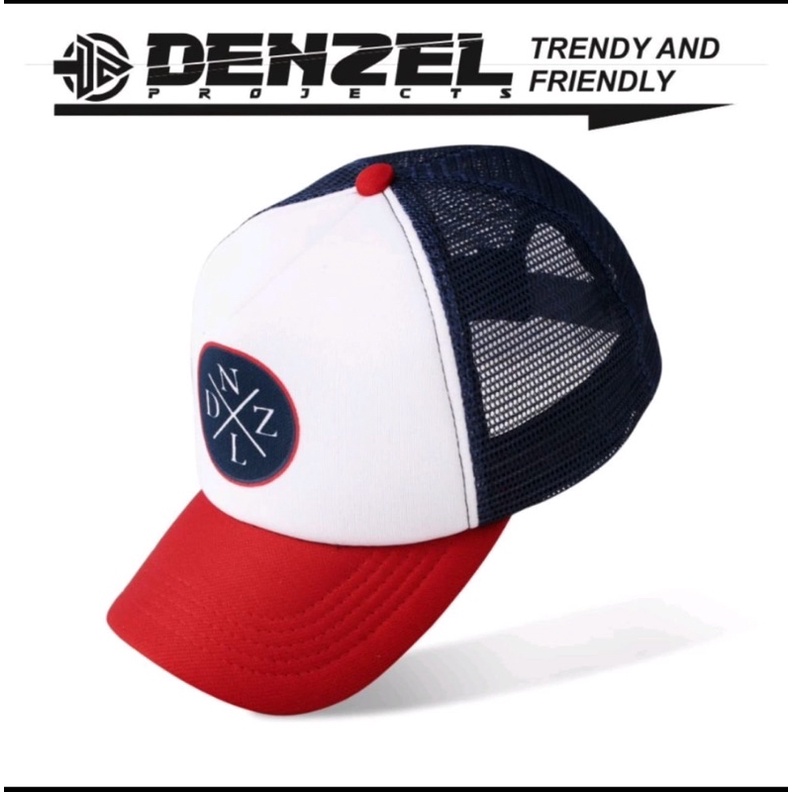 topi baseball / topi jaring trucket logo DNZL / topi pria dan wanita paling trendy 2022