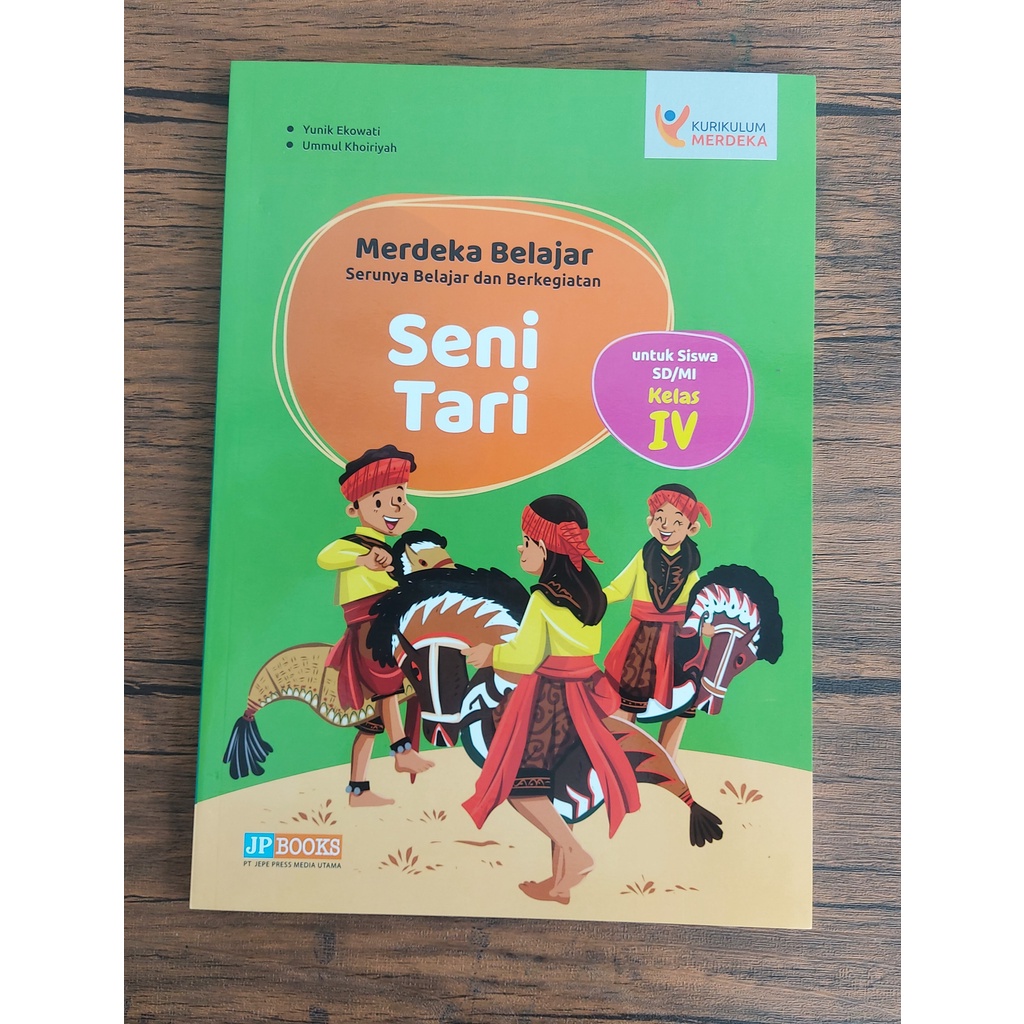 Jual Buku Seni Tari Sd Mi Kelas 4 Kurikulum Merdeka 2022 Sekolah