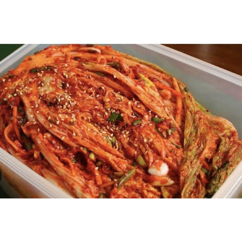 

Kimchi Fermentasi Sawi wortel dan daun bawang Fresh ukuran 1kg, Makanan ala korea