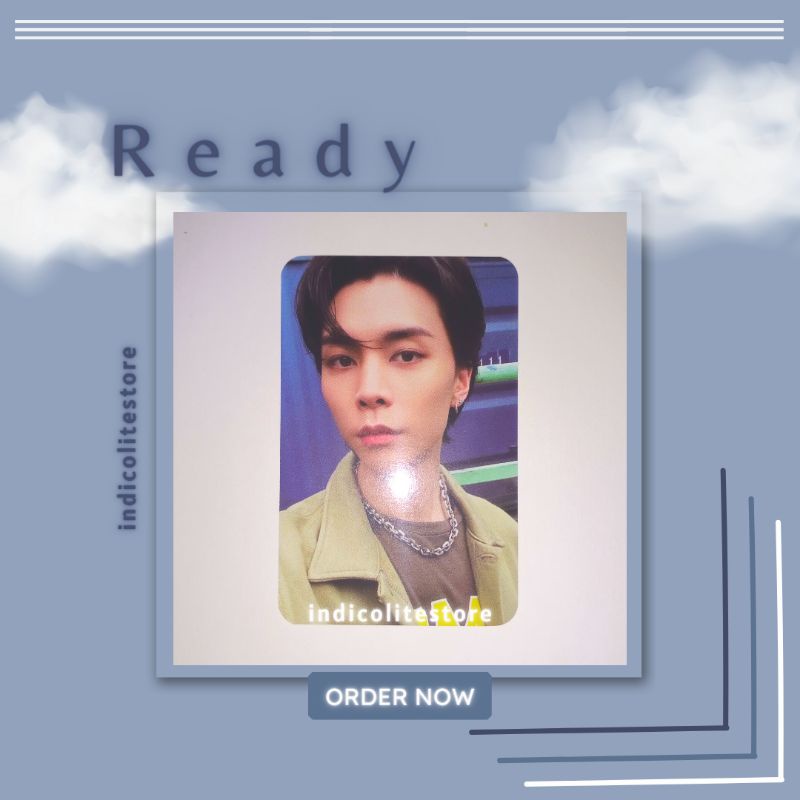 PHOTOCARD JOHNNY GLOW IN THE DARK STICKER VER