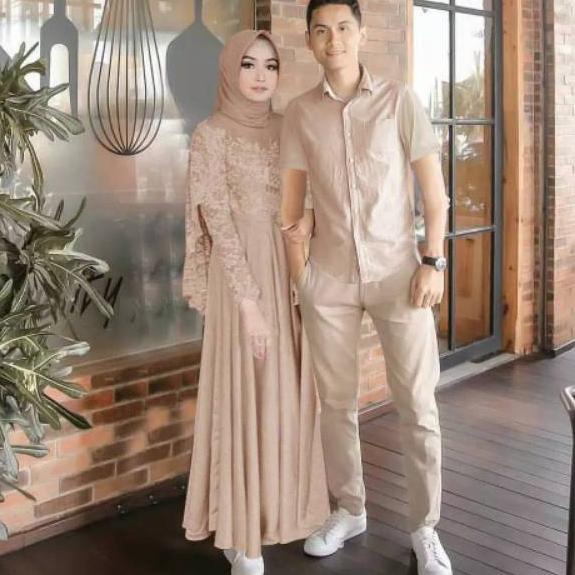 Harga Termuraah XC - Couple Viola / Baju Pasangan Muslim / Couple Terbaru / Couple Cewek Cowok / Hig