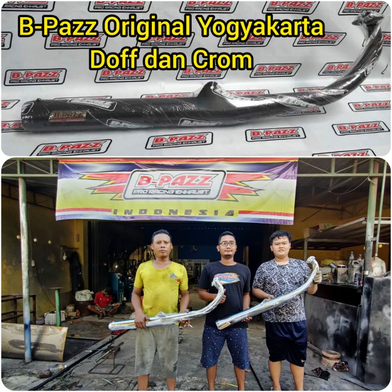 BPAZZ knalpot Rx king Standar Racing B-Pazz Original Yogyakarta