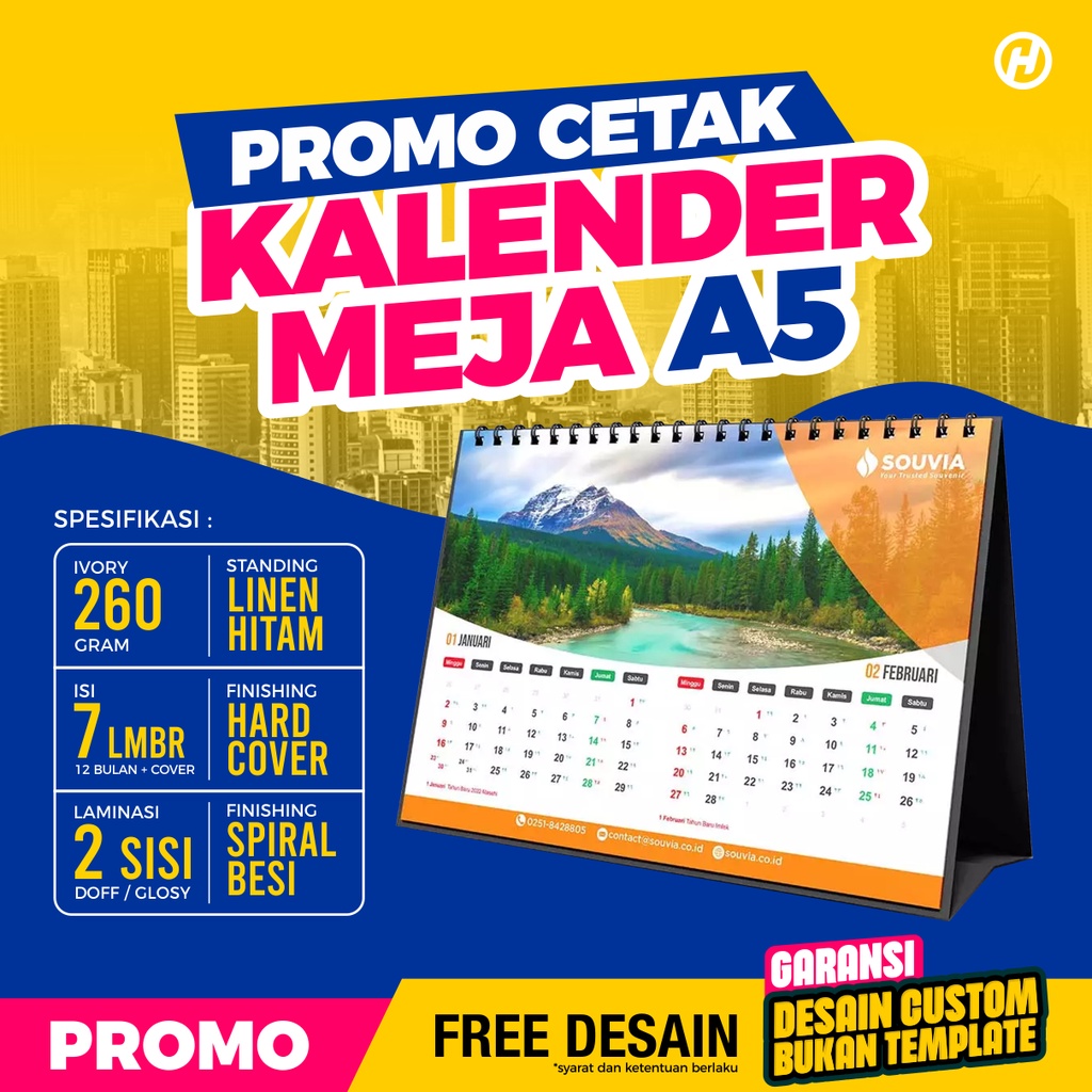 

CETAK KALENDER MEJA CUSTOM HARDCOVER