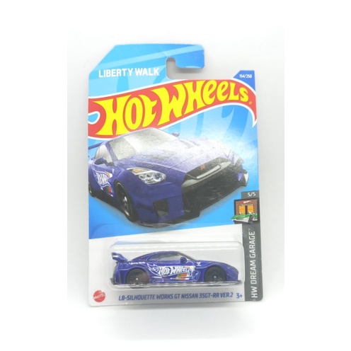 Hotwheels Lb Silhouette Works Gt Nissan 35Gt-rr Ver.2 Biru