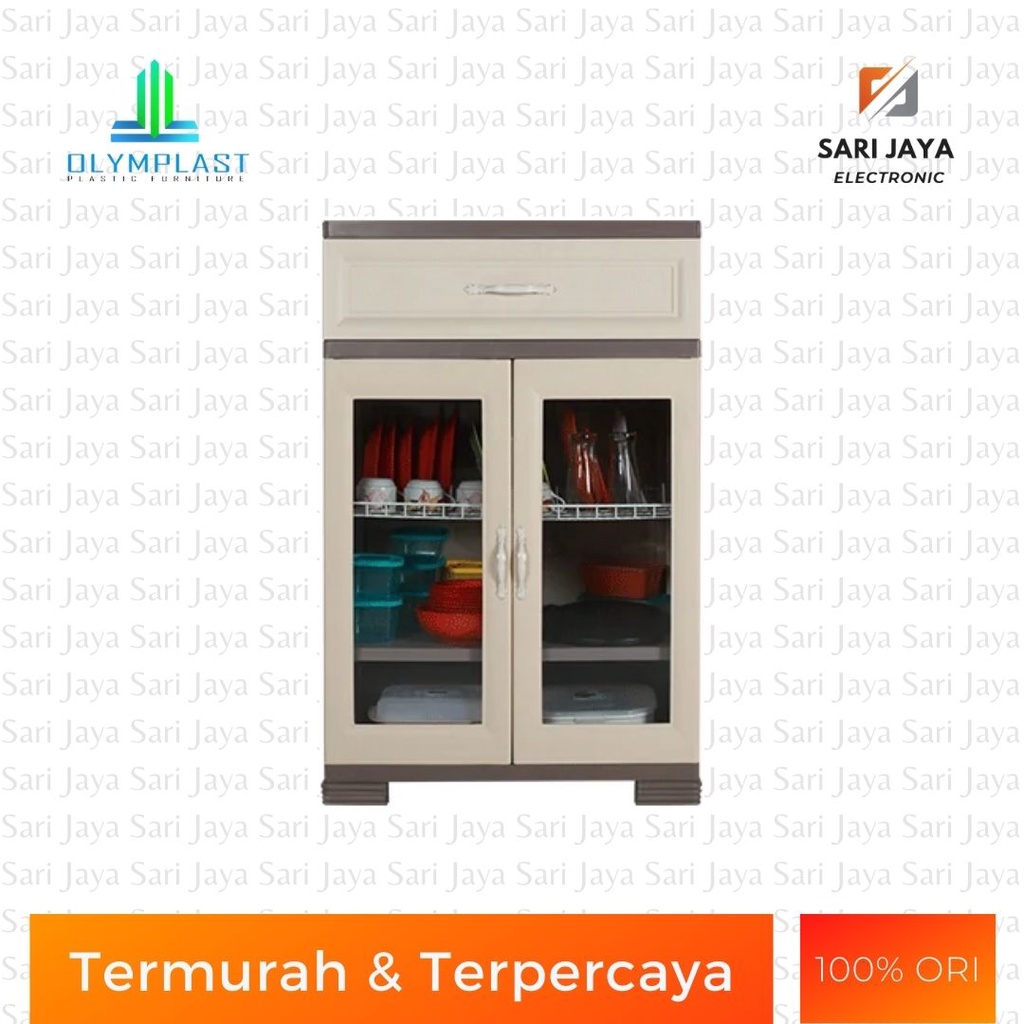 Lemari Dapur Olymplast Kitchen Locker - OKL