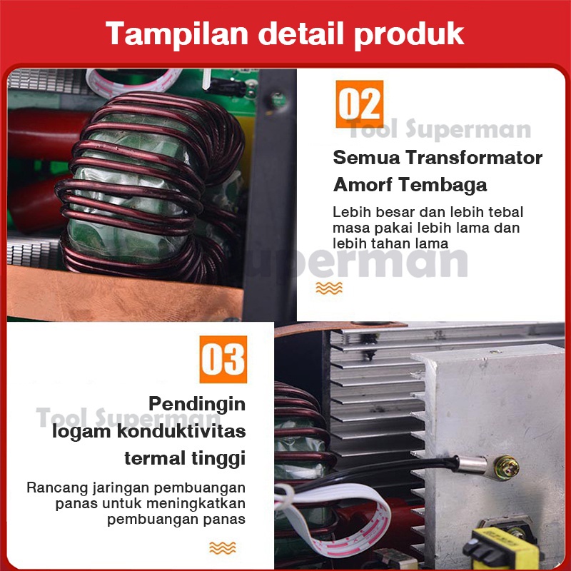 Tool superman Mesin Travo Las Mesin pengelasan Mesin las  Mesin trafo las welding inverter Digital welding machine Welding machine