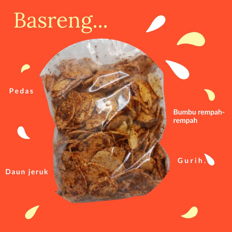 

Basreng Daun Jeruk 170gr