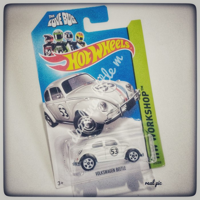 Hot Wheels HW HotWheels Volkswagen Bettle LoveBug 53 Herbie