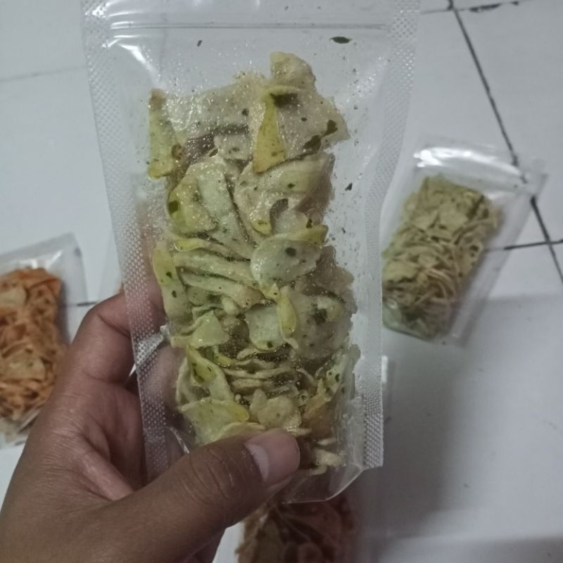 

kripik basreng kering