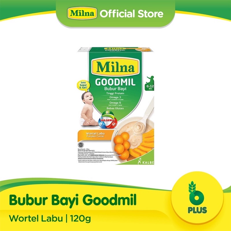 Milna Bubur Goodmil 6+ & 8+