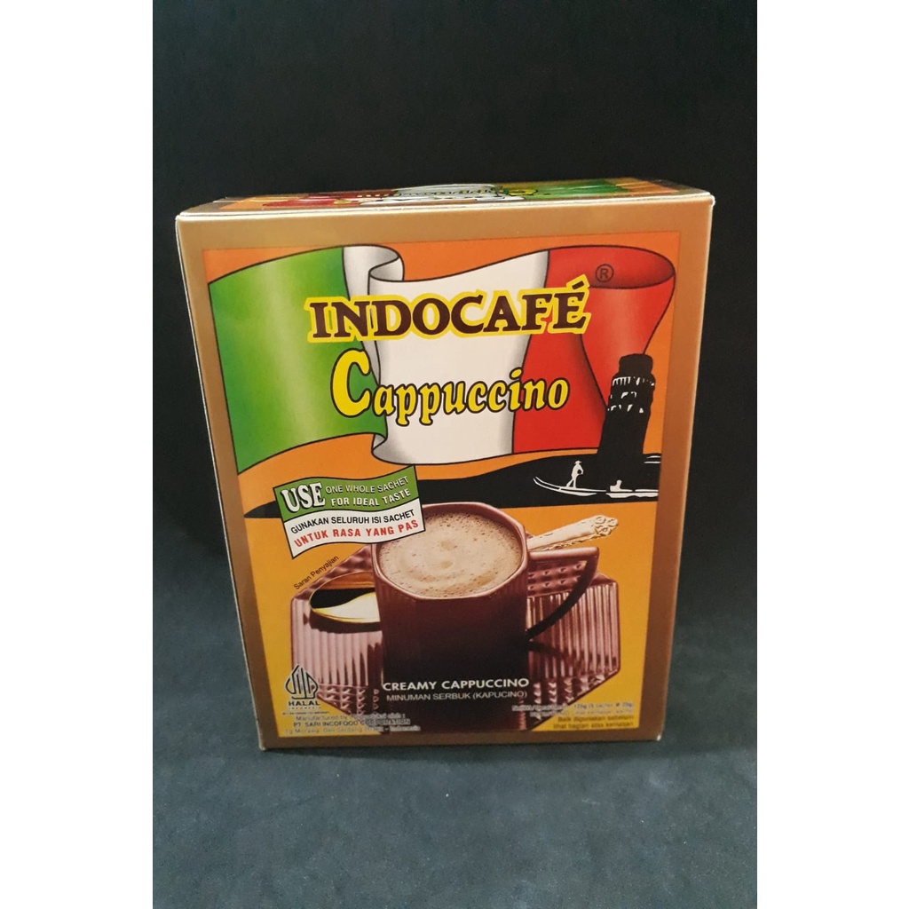 

INDOCAFE CAPPUCINO BOX (5 SACHET)