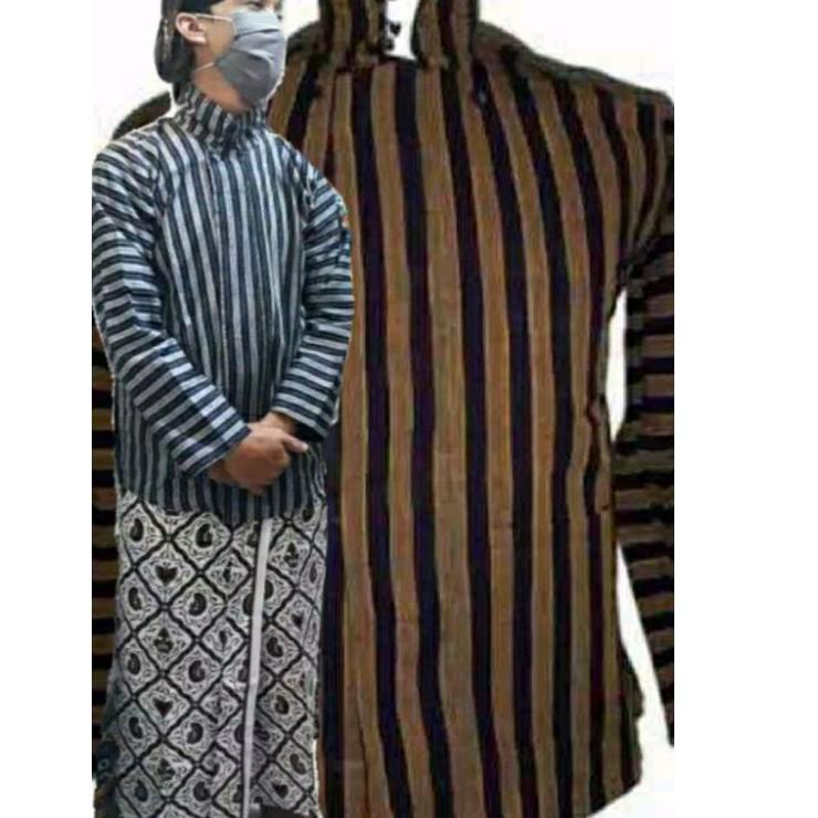 ➱Modern SURJAN Size JUMBO / SURJAN LURIK / BAJU SURJAN LURIK / BAJU  LURIK JAWA [KAP]