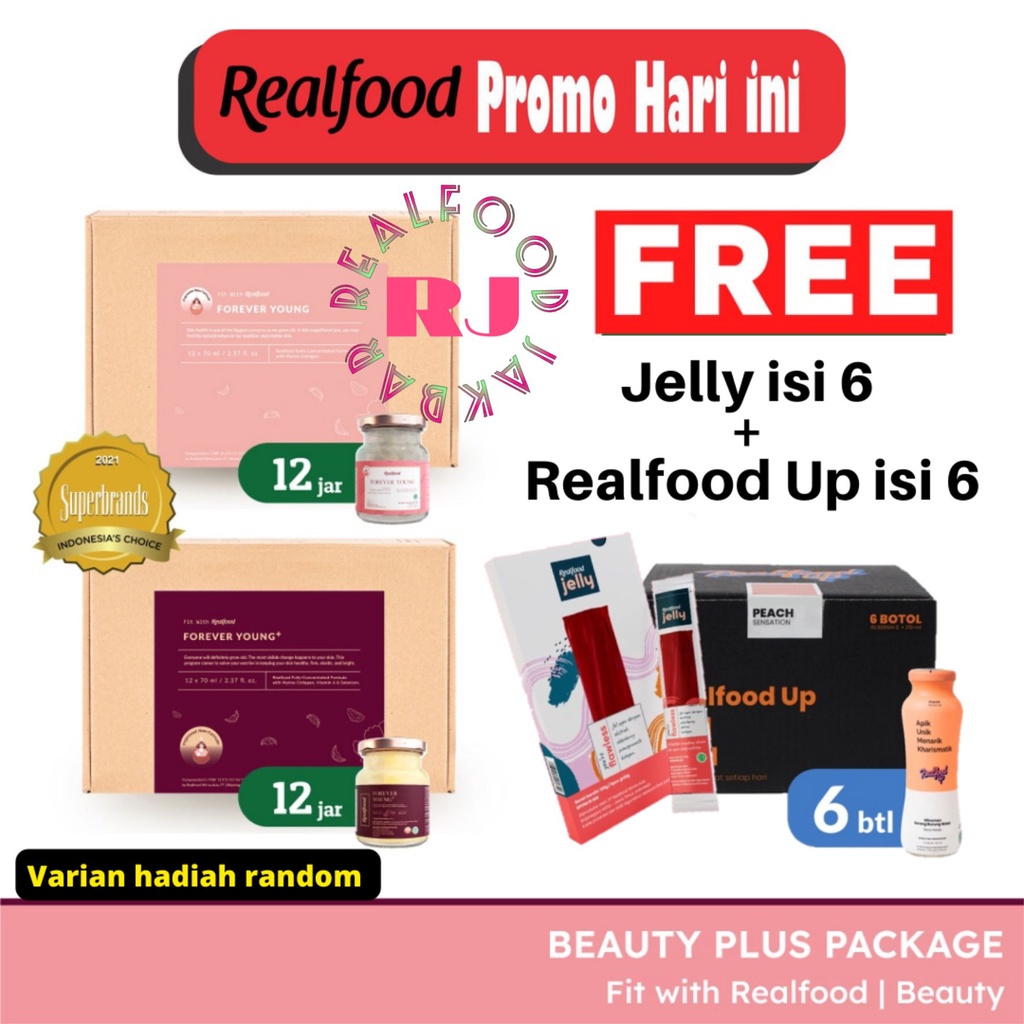 

Realfood Beauty Plus Package Free Realfood Up
