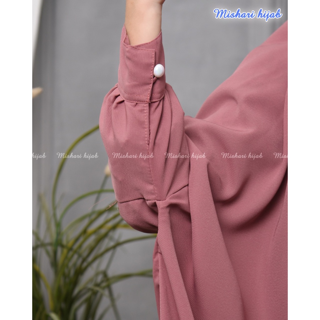 OVERHEAD Anak /Long Khimar Anak/free cadar