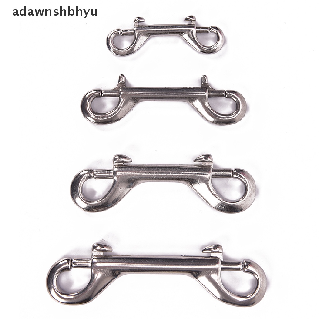 Adawnshbhyu 316alat Selam scuba stainless steel double ended hook snap bolt kit quick draw ID
