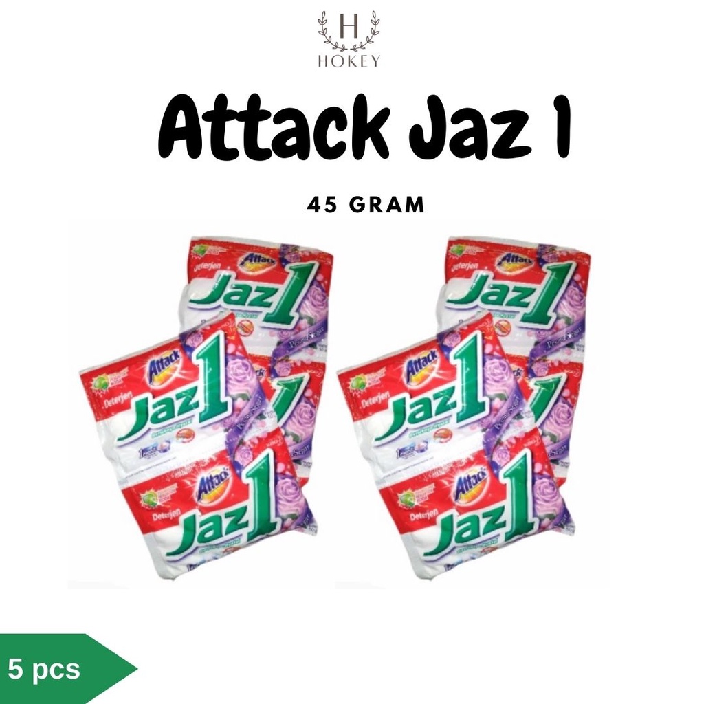 Sabun Detergen Attack Jaz 1 isi 6 pcs