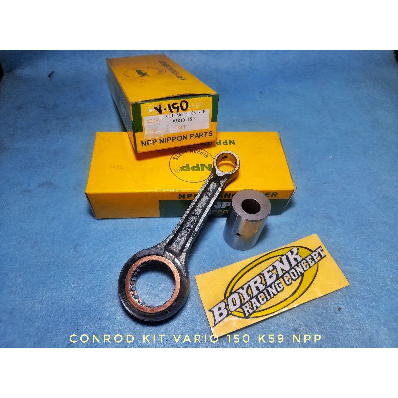 CONROD KIT STANG SEHER HONDA VARIO 150 K59  NPP - BOYRENK RACING CONCEPT