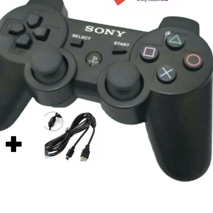 BARU STIK PS3 WIRELESS OP ORI PABRIK HITAM STICK PS3 HITAM STIK OP PS3 STICK OP PS3