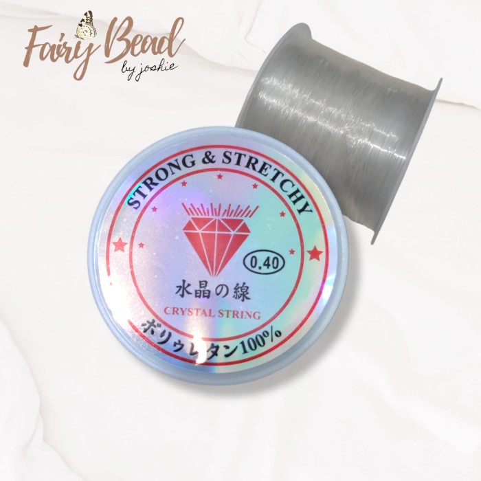 Craft Tali Benang Senar Nylon Nilon Transparan Bening Non Elastis