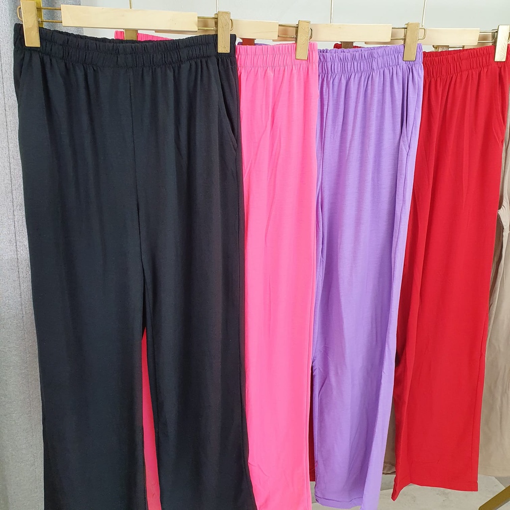 CELANA PANJANG KULOT KATUN FASHION WANITA IMPORT BANGKOK NOB