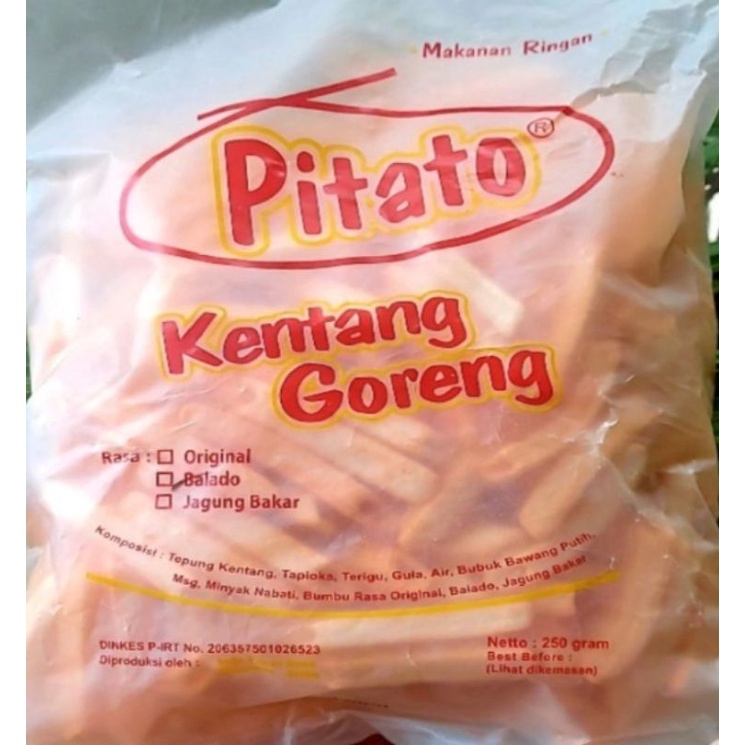 

pitato kentang goreng