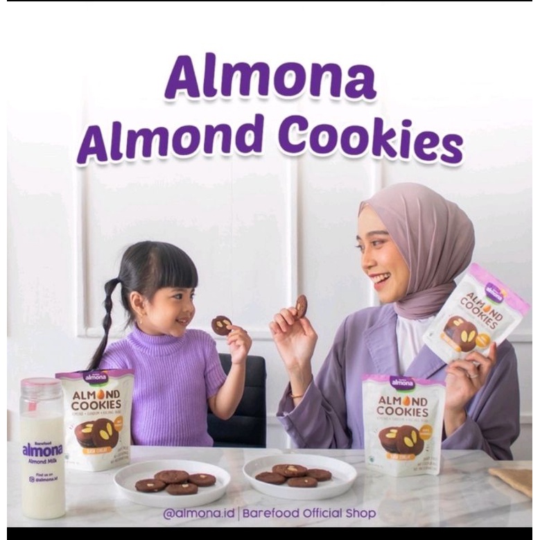 ALMONA Almond Cookies dan Brownies