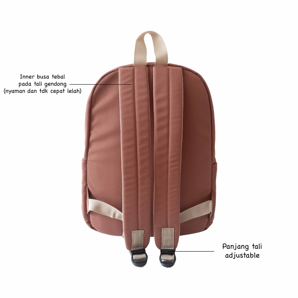 TAS RANSEL DUALO PUNGGUNG BAG SEKOLAH TRAVEL TRAVELLING LAPTOP BACKPACK KANVAS CANVAS SERBAGUNA WATERPROOF WATER RESISTANT PRIA WANITA ANAK SD SMP SMA KULIAH UNIVERSITAS ANTI HUJAN AIR ANTIBARET ANTIMALING