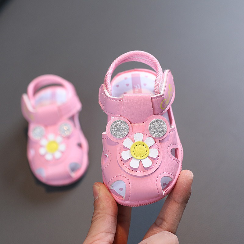 SIZE 16-21 IMPORT SEPATU SANDAL BUNYI CITCIT CIT anak Bayi balita PEREMPUAN 0-1-2-3 Tahun