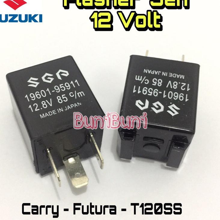 Hadir Terkini Flasher Sen / Relay Otomatis Sen Riting Mobil Suzuki Carry Futura T120SS Universal 12 