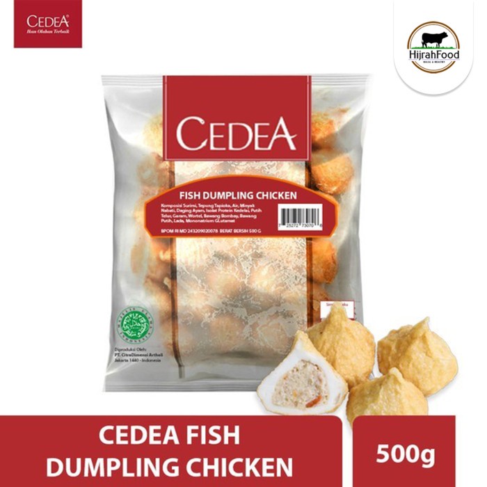 

Cedea Fish Dumpling Chicken 500gr