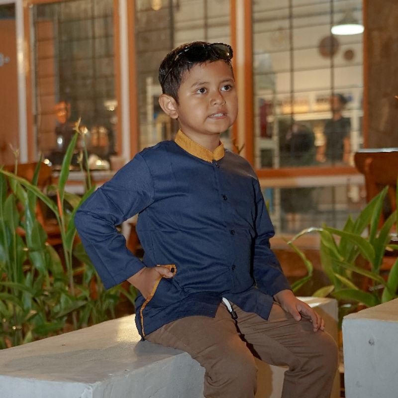 Jasko Atasan anak Baju Jas Koko anak Laki Laki Pakaian anak muslim jaskoko jasco hightiwist tebal adem