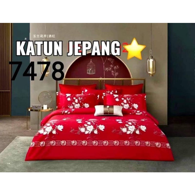 NEW COMING‼ SPREI MERAH HOMEMADE KATUN JEPANG IMPORT EDISI IMLEK CHINESE NEW YEAR 2023