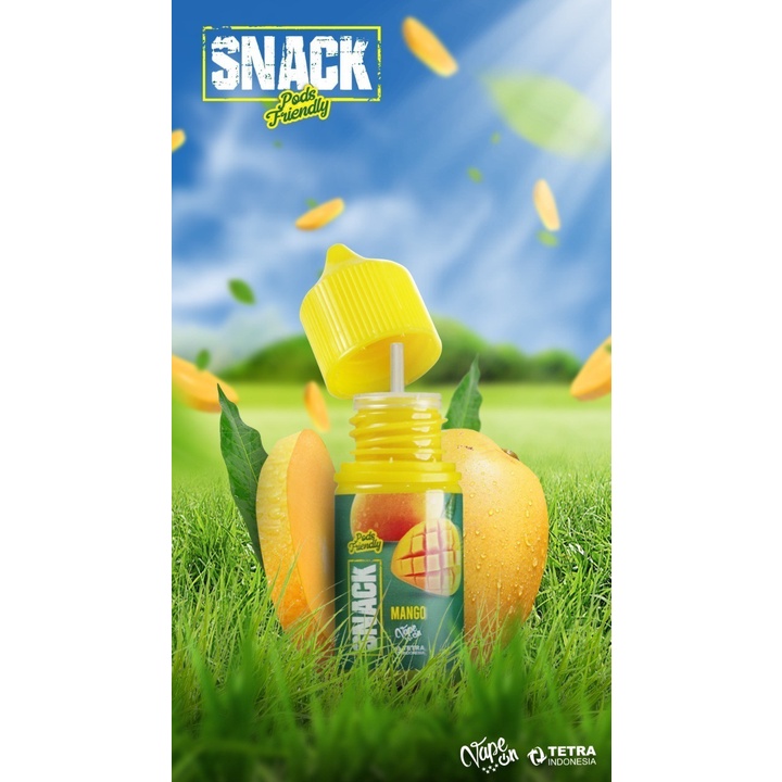 PODS SNACK MANGO BY TETRA X VAPEON 12MG 30ML