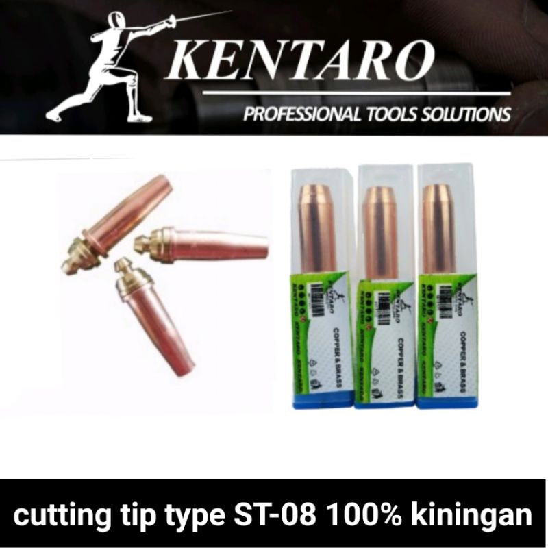 cutting tip / mata nozzle blander potong TYPE ST-08 100% Kuningan kentaro japan quality