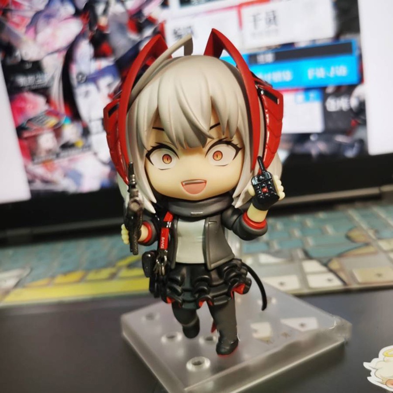 10cm Game Anime Arknights W Karakter1375Arknights PVC Action Figure Mainan Model Koleksi Mainan Anak