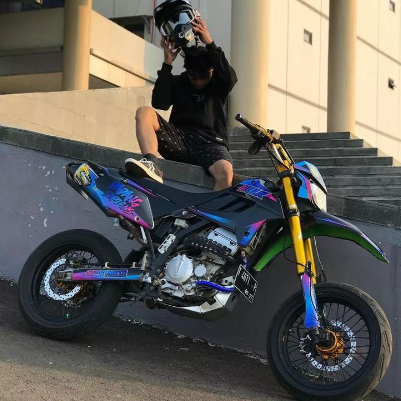 F4 KLX DTRACKER 250 RADAMEL RACING | KLX CRF WR155 KNALPOT RACING KLX 230 KLX 250