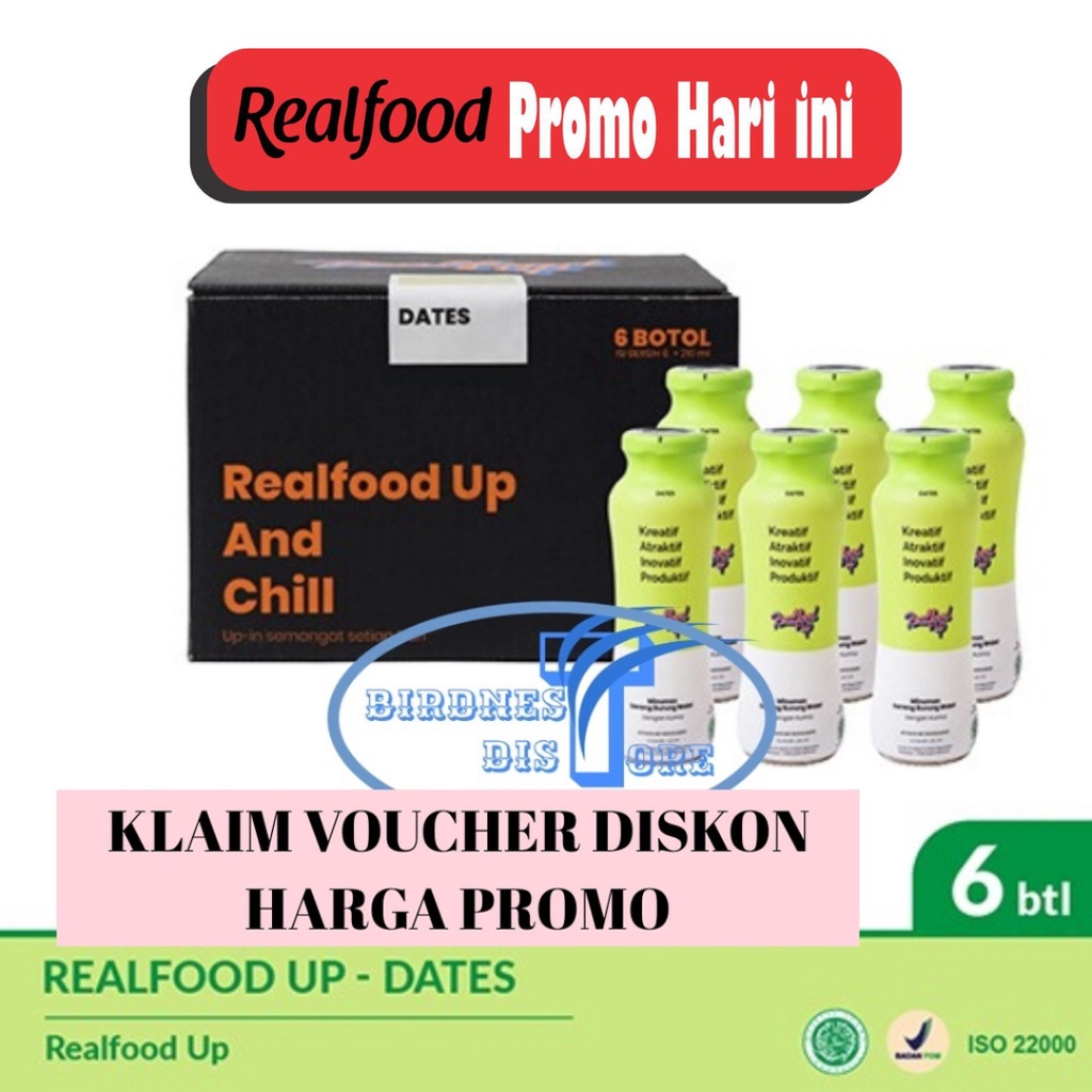 

Ay00! Realfood Up Dates 6 Botol