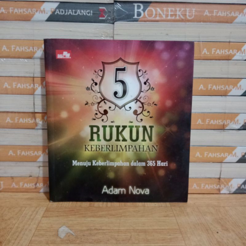 

BUKU ORIGINAL - 5 RUKUN KEBERLIMPAHAN