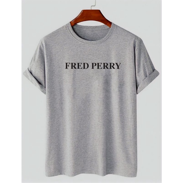 Kaos Pria  Termurah Fred Baju Oblong Distro Lengan Pendek Tshirt Lelaki Dewasa Cod