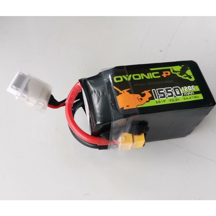 Baterai Lipo Ovonic 1550mah 6S 22.2V 120C Beta FPV Racing Dron