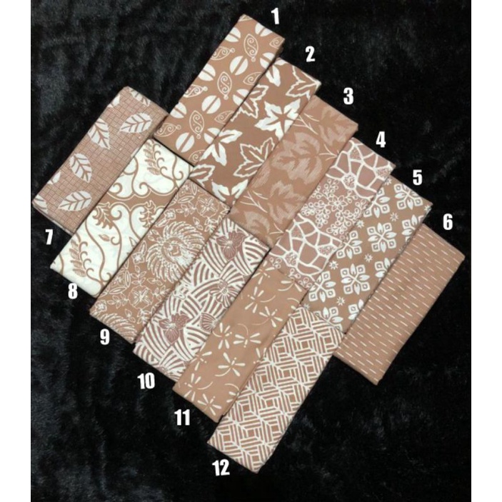 Kain Batik Cap Coklat Susu Batik Cap Coklat Susu Bahan Batik Coklat Susu Kain Batik Cap Halus Kain S