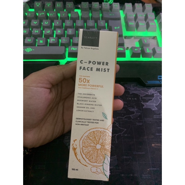 SCARLETT C-Power Face Mist