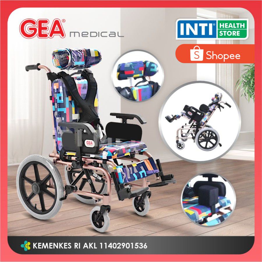 GEA Medical | Kursi Roda Cerebral Palsy FS-985LBJ | Kebutuhan Khusus