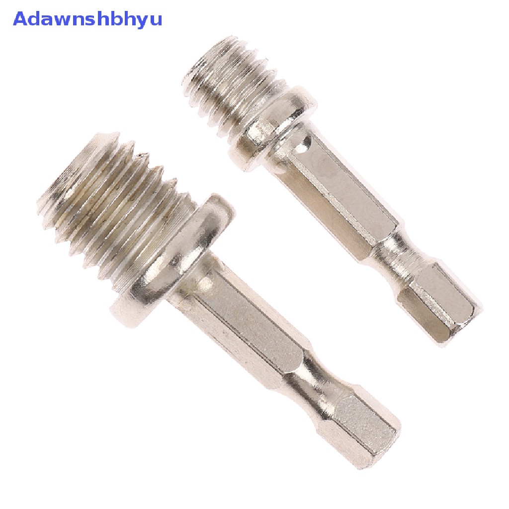 Adhyu 0.14mm 1per4 Hexagon Connecg Rod Adapter Bor Chuck M10 M14 Sambungan Batang ID