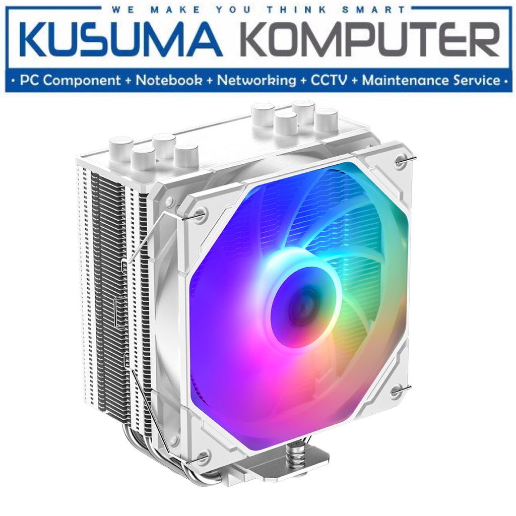 ID Cooling  SE 224 XTS ARGB WHITE CPU Cooler Support LGA 1700 / AM5