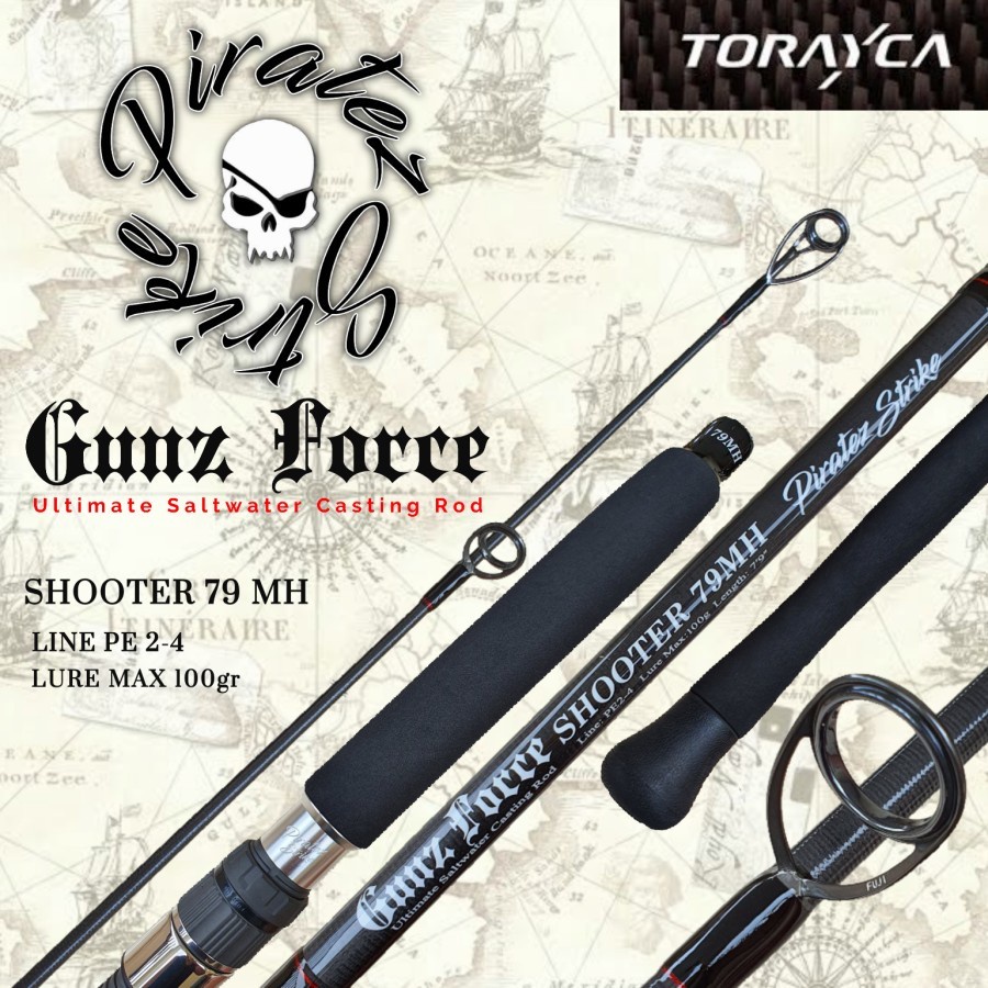 Rod Joran Piratez Strike Gunz Force Shooter 79MH PE 2-4