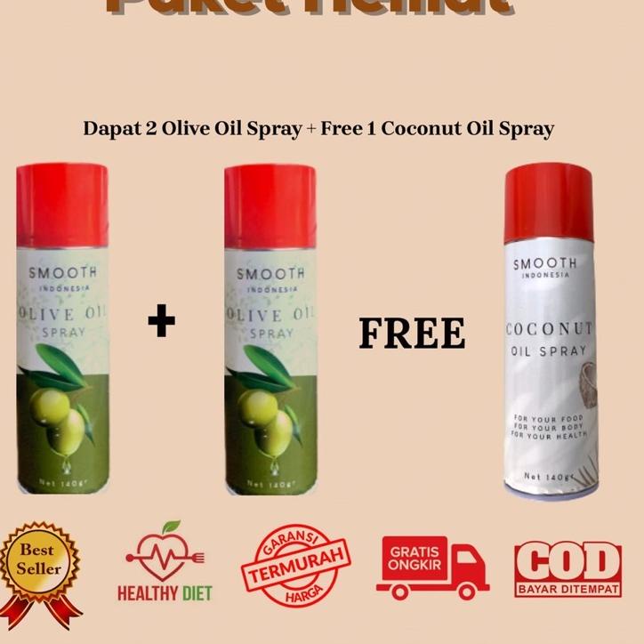 

XQWF-66 Smooth Cooking Spray Minyak Kelapa Sehat Coconut Oil 140gr (Oil Sprayer) [162]