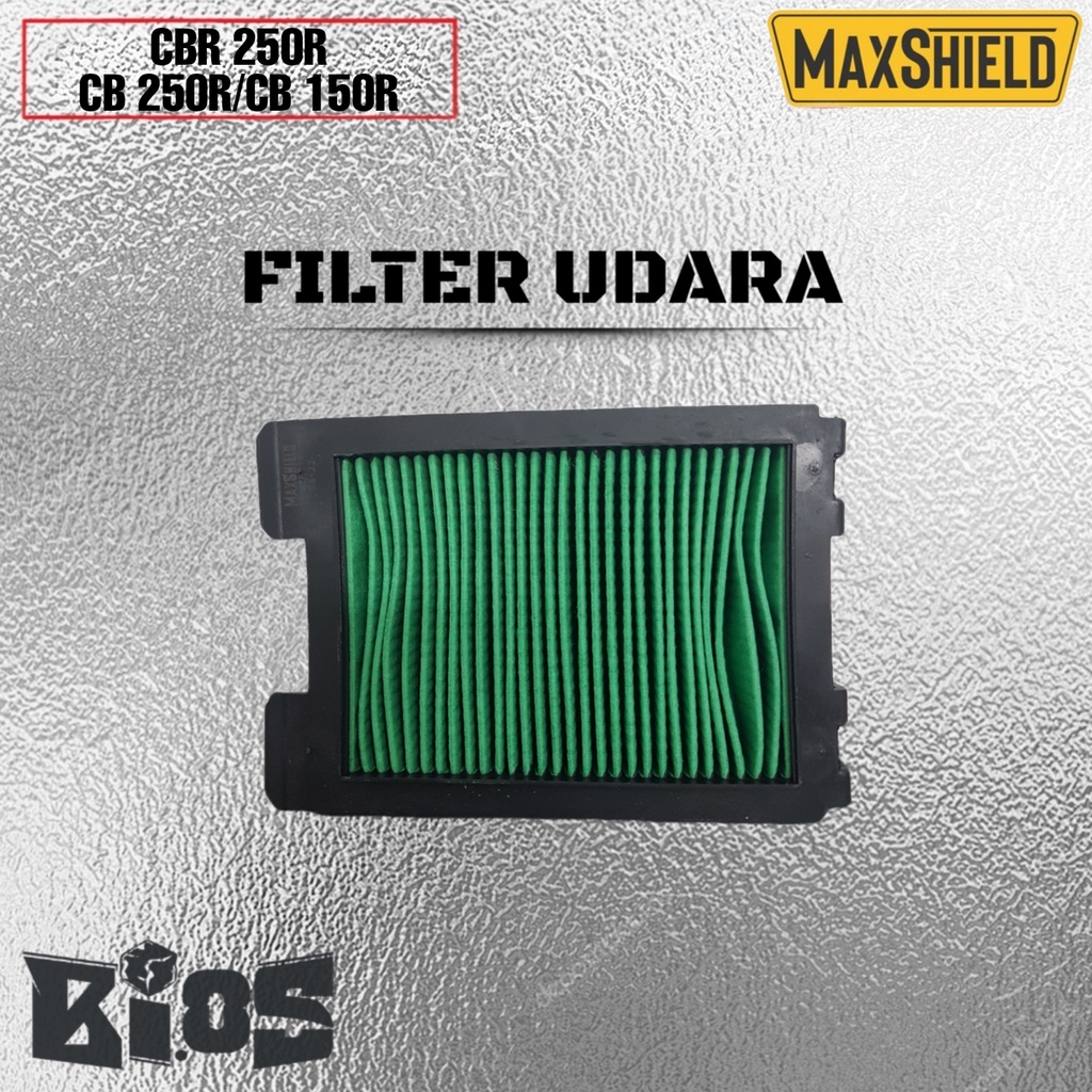 FILTER UDARA MAXSHIELD SARINGAN UDARA MOTOR HONDA SEMUA VARIAN LENGKAP