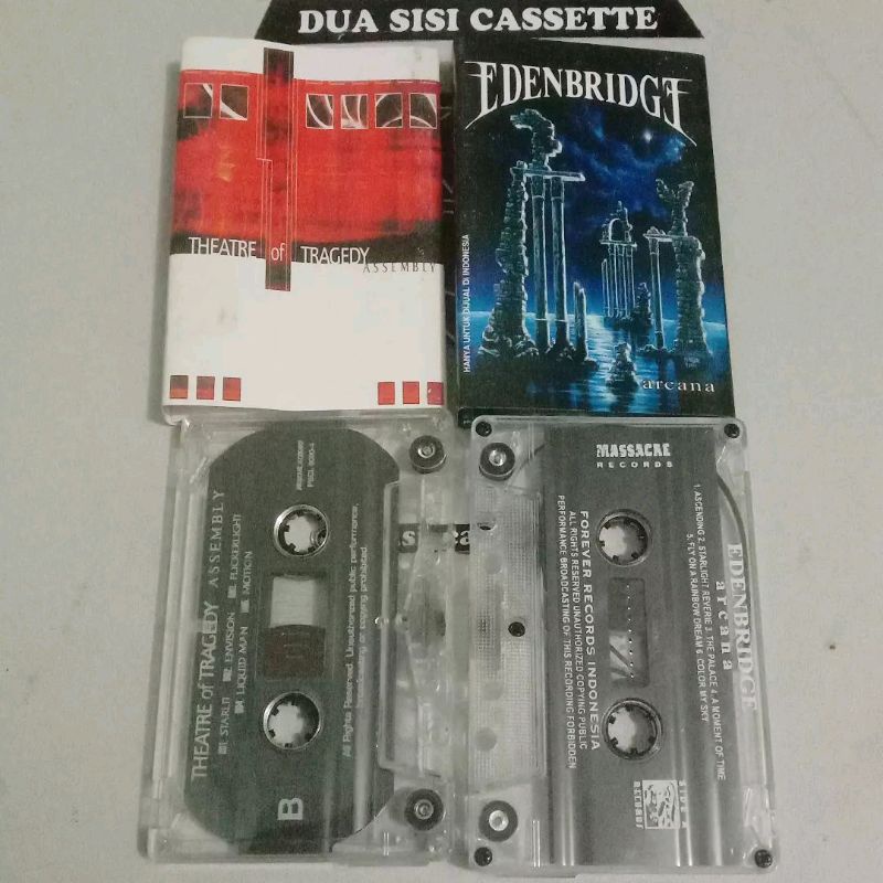 paket kaset theatre of tragedy - asembly - edenbridge - areana